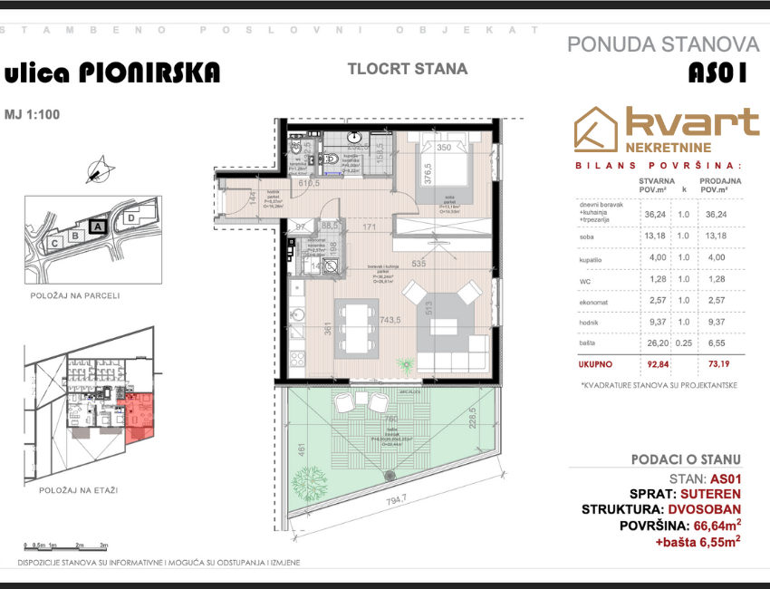 Novogradnja Zen Valley 66,4m2 — slika 11
