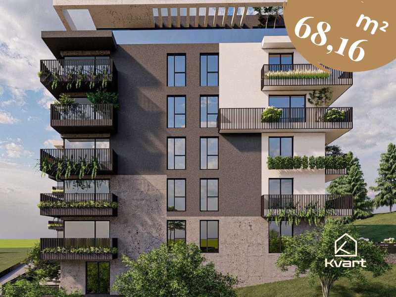Novogradnja Zen Valley 68,16m2