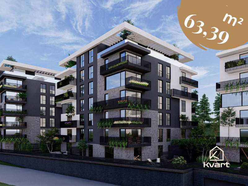 Novogradnja Zen Valley 63,39m2