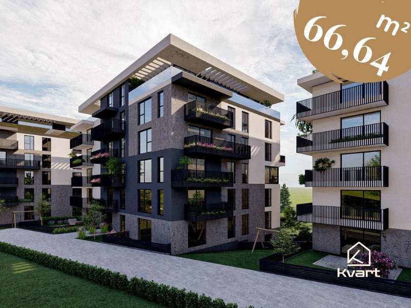 Novogradnja Zen Valley 66,4m2