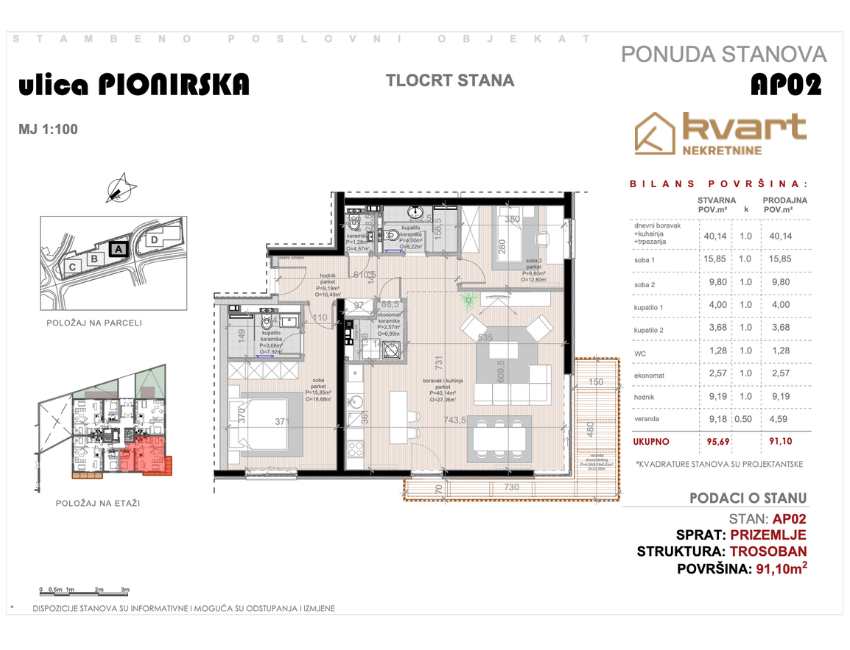 Novogradnja Zen Valley 91.10m2 — slika 11