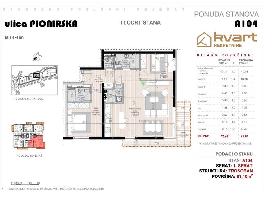 Novogradnja Zen Valley 91,10m2 — slika 11