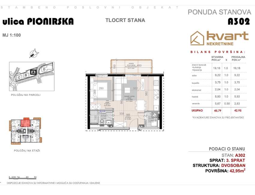 Novogradnja Zen Valley 42,95m2 — slika 11