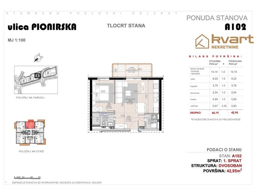 Novogradnja Zen Valley 42,95m2 — slika 11