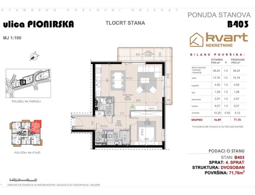 Novogradnja Zen Valley 71,76m2 — slika 8